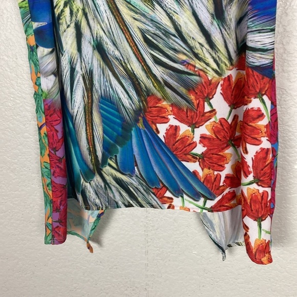 Clover Canyon printed flyaway back tank top - Picture 4 of 8